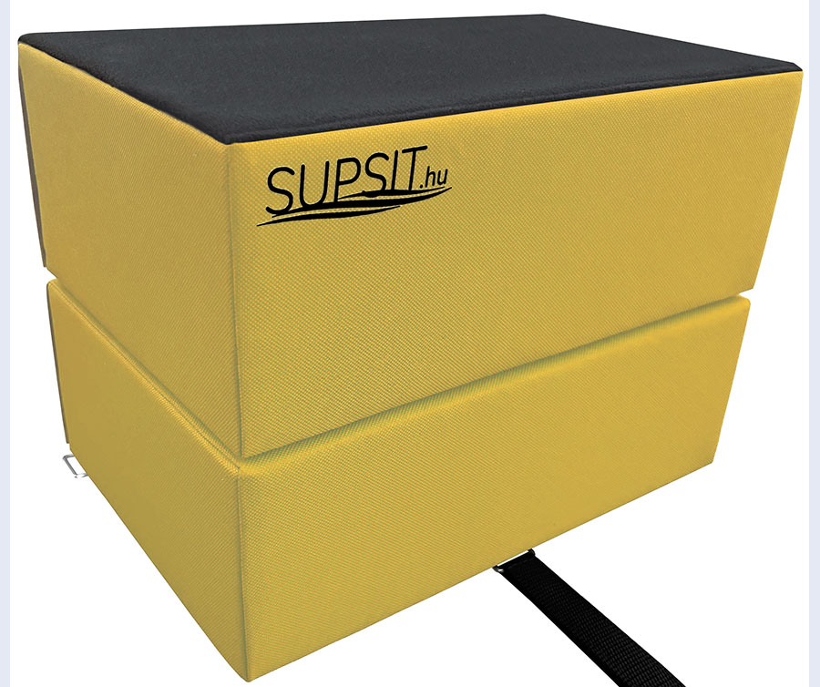 Supsit ülőke sárga hátulja hevederrel kicsi