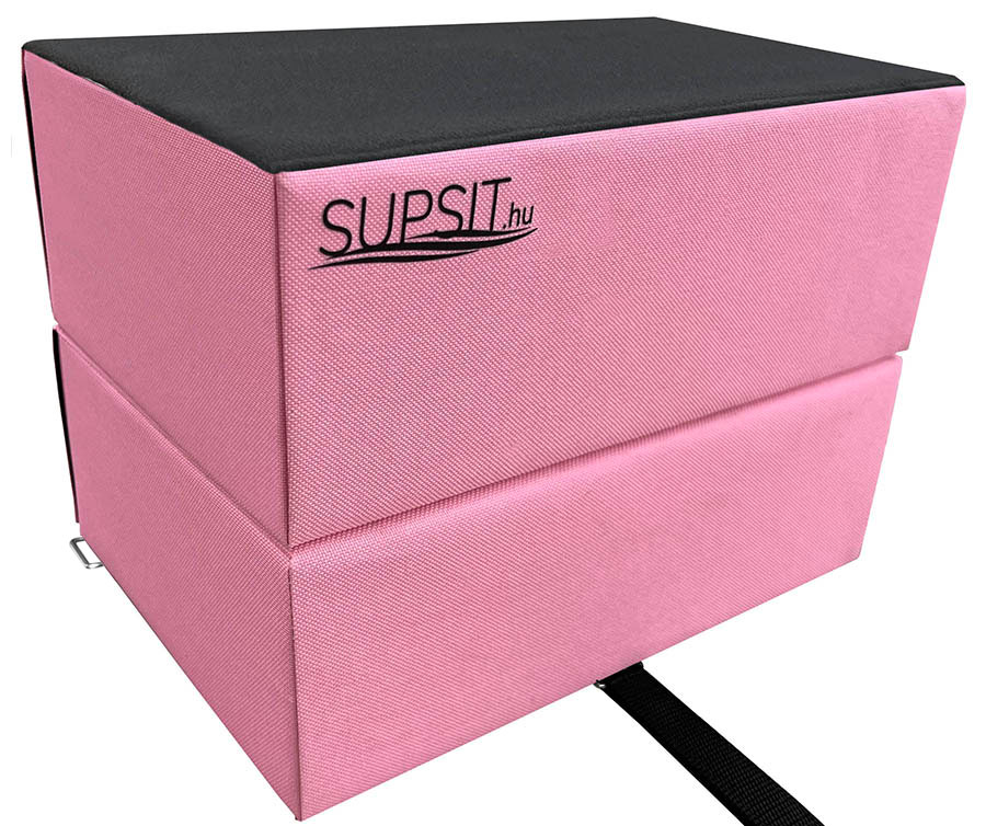 Supsit ülőke rózsaszín hátulja hevederrel kicsi 2