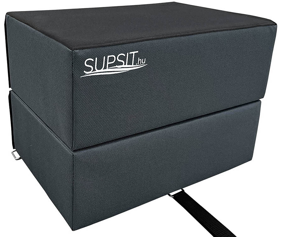 Supsit ülőke sötét szürke hátulja hevederrel kicsi